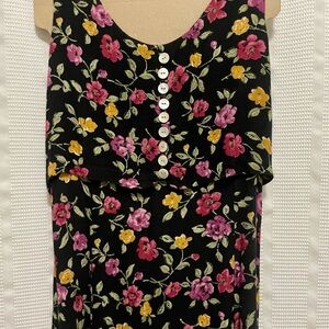 Scarlett Sleeveless Rayon Dress | Summer Garden Style | Size 5/6